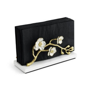 Porte-serviettes de table Design rose couleur or vintage, porte-mouchoirs en métal de qualité exclusive, accessoires de serviette de table à vendre - Product Image 4