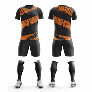 OEM uniformes de fútbol para el club y el equipo para equipos y clubes en Azul | Hombres Mujeres Jóvenes Tallas - Product Image 5