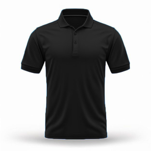 Polo bleu pour homme Nouvelle arrivée polo pour homme de qualité supérieure à manches courtes pour logo personnalisé durable respirant polo uni - Product Image 4