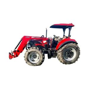 Tractor MFWD 95C con caja de baja hora a precio reducido, trabajo limpio y bien mantenido listo