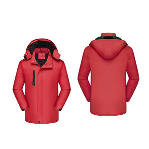Offre Spéciale hommes détachable à capuche softshell vestes Logo personnalisé broderie vêtements de sport de plein air veste imperméable mâle - Product Image 1