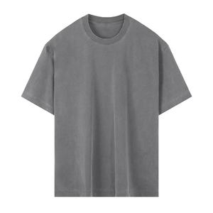 T-shirt personnalisé avec logo vintage, effet délavé, DTG DTF, pour hommes et femmes, coton lourd, coupe ample, style club, gym, 100% coton - Product Image 1