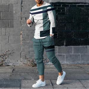 2025 Europa y los Estados Unidos nuevo conjunto de Sudadera con capucha para hombres y mujeres Unisex suelto Casual Color sólido Jogger conjuntos de sudor - Product Image 5