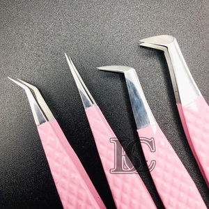 Pinzas para extensiones de pestañas hermosas sostenibles de visón recién llegadas, hechas con material de acero inoxidable probado - Product Image 2