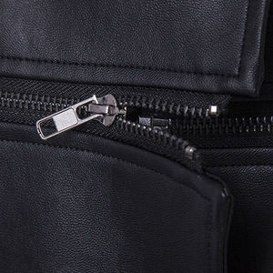 Chaqueta de Invierno 2025 para Hombre, de Cuero Genuino de Alta Calidad, con Cuello Alto, Estilo Urbano - Product Image 5