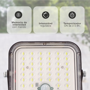Proiettore LED + pannello solare 300W 6500K IP65 Miloha (GSC 202615024) - Product Image 3