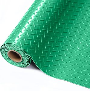 Suelo de plástico de PVC de primera calidad moderno, rollo de vinilo antideslizante con forma de diamante de 2mm-3mm de espesor, revestimiento de vinilo para interiores con adhesivo - Product Image 1