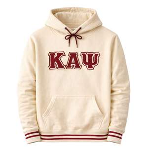 Sweat à capuche en chenille Kappa Alpha Psi Fraternity, taille réelle, polaire de qualité supérieure, broderie de lettres grecques, vêtement classique - Product Image 4