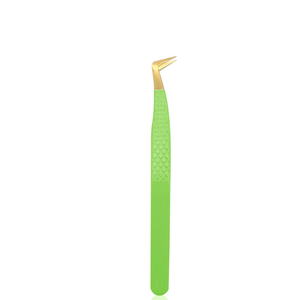 High Quality Stainless Steel <b>Precision</b> <b>Tools</b> with Custom Logo Pointed Eyelash Tweezers for Volume Lash Extensions - Product Image 5