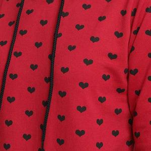 Sweat à capuche personnalisé pour femme 100% coton en molleton épais tricoté respirant à séchage rapide avec impression pour l'extérieur et l'hiver - Product Image 5