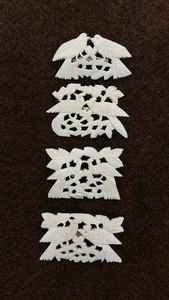 Broches de hueso inspirados en la naturaleza hechos a mano Woodland Elegance. Ideal para coleccionistas de joyas amantes de la moda artesanal - Product Image 2