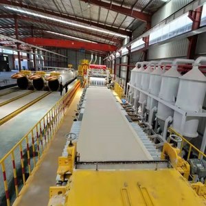 La Chine fabrique 3 millions de m2/y ligne de production de panneau de silicate de calcium de panneau de ciment de fibre faisant la machine de machines - Product Image 4