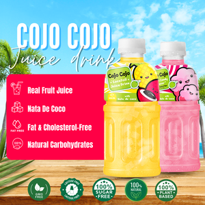 320ml Cojo Mixed NFC Jugo Deliciosa bebida de frutas y verduras para masticar con Nata De Coco - Product Image 5