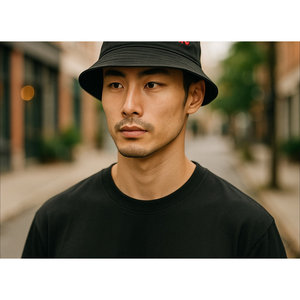 Essere Ike-Cappello a secchiello di alta qualità tessuto in velluto Terry a righe mimetico leopardo Plaid fiocco personaggio immagine pizzo per la pesca - Product Image 6