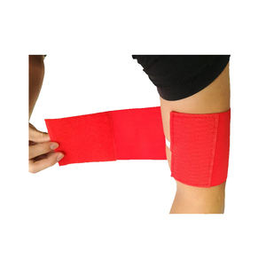 Brassard élastique de capitaine d'équipe de football de football extensible de fermeture de boucle de conception anti-chute de grandes tailles au prix le plus bas - Product Image 5