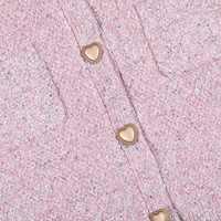Cardigan court tricoté fin pour femme, col en V, manches longues boutonnées, couleur unie, anti-plis, collection automne, vente chaude