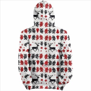 เสื้อมีฮู้ดพิมพ์ลายโลโก้คริสต์มาสแบบสวมหัวมีกระเป๋าแฟชั่นแบบหนาสำหรับฤดูหนาวโลโก้คริสต์มาสแบบกำหนดเองมีฮู้ดแบบ3D - Product Image 4