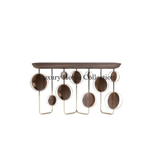 Fournitures d'accessoires de meubles de salon de table de console de conception rustique de dernière arrivée à un prix raisonnable du fournisseur indien - Product Image 1