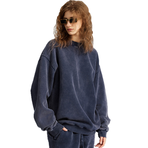 Suéter de Invierno de Manga Larga con Cuello Redondo Extra Grande para Mujer, Personalizable, de Secado Rápido y Ecológico - Product Image 1