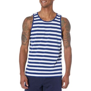 เสื้อกล้ามทรงสปอร์ตคอกลมสำหรับผู้ชาย ผ้าถัก 100% คอตตอน ระบายอากาศ แห้งเร็ว ไม่เป็นขุย ใส่ได้ทุกฤดู - Product Image 1
