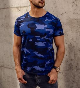 Camisetas de camuflaje para hombre de calidad superior Secado rápido Tendencia Moda Tasa de fábrica Impresión personalizada Diseño de bolsillo Punto Color personalizado - Product Image 4