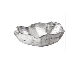 Vente en gros de bol de service en métal chocolat chic personnalisé or aluminium pour les fêtes maison table décorative fruits cuisine stockage - Product Image 1