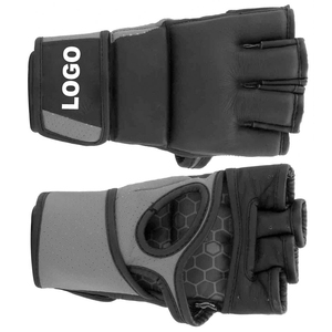 Fully Customized Men MMA Gloves Leather Waterproof High Quality Lightweight Lace-Up Closure Perfect Styling Hot Selling - Product Image 2