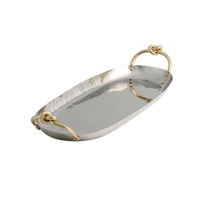 Bandeja de Ramadán de Metal artística hecha a mano, perfecta para ajustes de mesa únicos durante ocasiones festivas de Iftar y Eid - Product Image 4