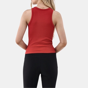 Débardeur côtelé sans manches à col montant pour femme, respirant, écologique, séchage rapide, tissu extensible, idéal pour la gym, le yoga et le quotidien - Product Image 2