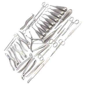 Juego de instrumentos de cirugía dental, herramientas de acero inoxidable de alta calidad para limpieza de extracción de dientes y cirugía bucal, certificado CE - Product Image 1