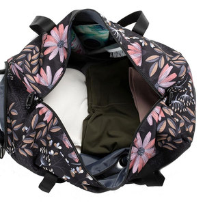 <b>Large</b> Canvas Duffel <b>Bag</b> for Women Ladies Travel Carry-On <b>Shoulder</b> Overnight Sport Wear Wholesale Fabric with Polyester Lining - Product Image 5