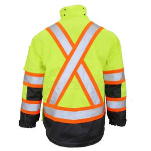 เสื้อแจ็คเก็ตนิรภัยสำหรับผู้ชายที่เชื่อถือได้ สำหรับงานกลางแจ้ง มีแถบสะท้อนแสงและผ้าที่มีน้ำหนักเบา - Product Image 2