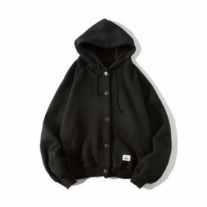 Wholesale Embroidery logo Full <b>Zip</b> <b>up</b> <b>Hoodies</b> Men Streetwear Custom Heavyweight Cotton <b>Y2k</b> Puff Print <b>Hoodies</b> Men - Product Image 6