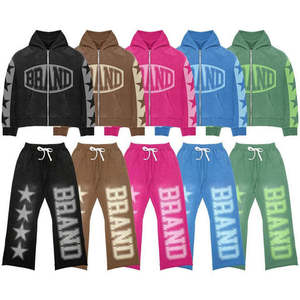 Venta al por mayor Fitness mejor calidad diferente estilo hombres chándal nueva llegada logotipo personalizado impresión hombres chándales - Product Image 3