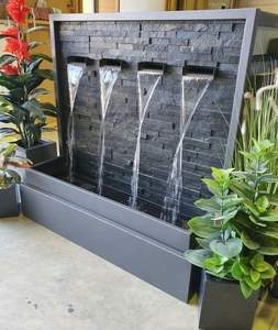 Fontaine murale extérieure intérieure en marbre fontaine cascade pour décoration aménagement paysager jardin maison hôtel ferme ornements - Product Image 4