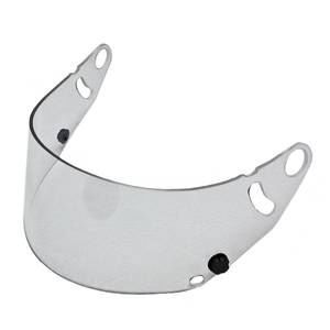 Visière transparente de haute qualité Style sport 3mm d'épaisseur conception modulaire anti-rayures compatible avec les casques de kart SK-5 GP-5 - Product Image 1