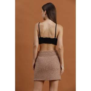 Mini-jupe en cachemire pour femmes, produit en gros - Product Image 1