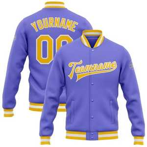 Chaqueta universitaria personalizada bordada lana cuero béisbol Letterman prendas de vestir exteriores para equipo o moda elegante - Product Image 4