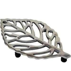 Dessous de plat papillon de luxe enduit de noir support de plaque chauffante en aluminium résistant à la chaleur moderne protecteur de Table de cuisine décoratif élégant - Product Image 4