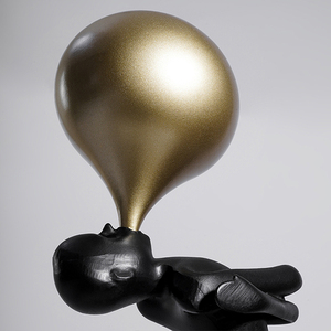 TW Articles d'ameublement artisanaux en métal noir et or faits à la main pour la décoration intérieure - Product Image 6