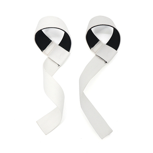 Correas de levantamiento de pesas con relleno de neopreno Muñequeras de levantamiento para levantamiento de pesas Gimnasio Hombres - Product Image 1