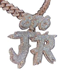 Collar con colgante de martillo para hombres y mujeres Joyería de cadena unisex - Product Image 2