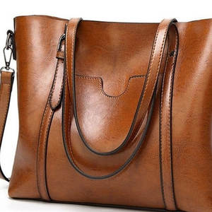 Bolsos de Mano de Cuero para Mujer de Alta Calidad y Durabilidad, Bolsos de Hombro de Cuero de Estilo Vintage Retro, Impermeables y Elegantes - Product Image 6