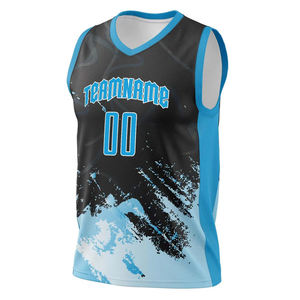 Uniforme de baloncesto personalizado para adultos de alta calidad, camiseta de baloncesto con estampado de sublimación completa con estilo de logotipo - Product Image 3