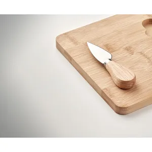Ensemble de planches à découper en bambou personnalisées DARFIELD, outils à fromage - Product Image 1
