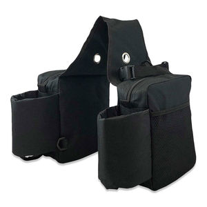 Sacs de selle en nylon durable imprimés avec logo personnalisé du meilleur fabricant Style équestre tendance pour l'équitation Sacs de selle de cheval - Product Image 4