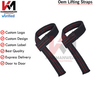 Sangles de musculation de qualité supérieure pour hommes et femmes, haltérophilie, musculation, entraînement en salle de sport, bandages de poignet - Product Image 2