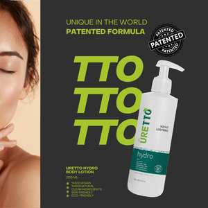 Loción Corporal Orgánica Uretto Hydro 200ml, Hidratante y Nutritiva con Centella, Ácido Hialurónico y Fragancia a Árbol de Té para Piel Seca y Áspera - Product Image 4