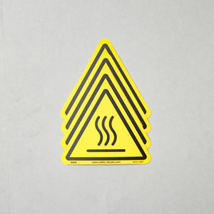 Pegatinas Adhesivas de Seguridad con Aviso de Peligro, Resistentes al Agua, a los Arañazos y al Calor, Adhesivo 3M, para Maquinaria Industrial - Product Image 4