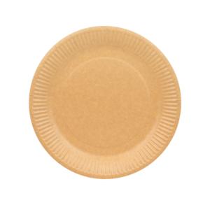 Assiette en papier ronde de 8,3 pouces, jetable, légère, pour restaurant, camping et fête - Product Image 1